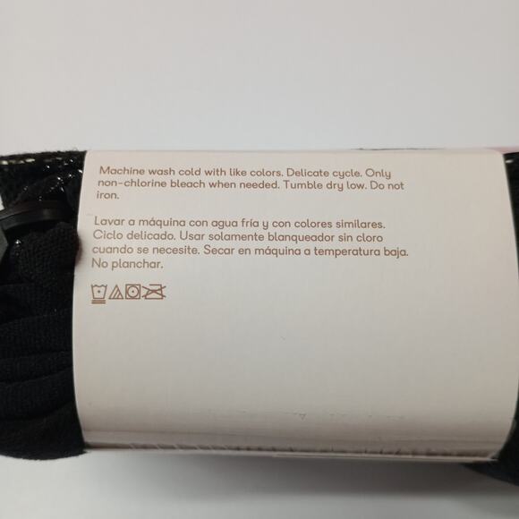 Size 2XL XXL 2 Pair Joyspun Fashion Tights Black Fishnet Lurex Black Opaque - Picture 3 of 4